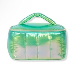 Garnier Iridescent Lime Green Makeup Bag NEW